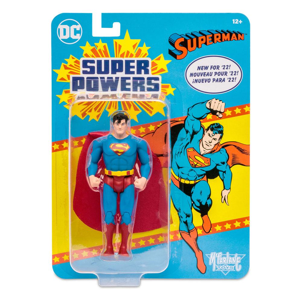 Figuras articuladas Superman, Flash y la Mujer Maravilla