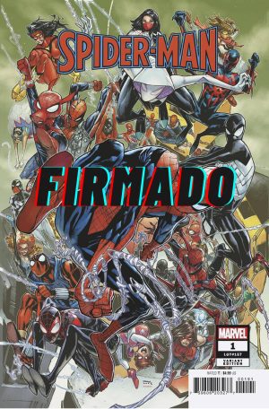Spider-Man Vol 4 #1 Cover F Variant Humberto Ramos Cover Signed by Humberto Ramos