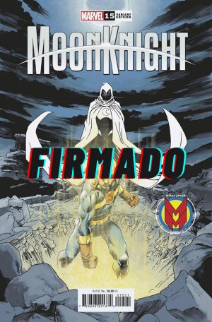 Moon Knight Vol 9 #15 Cover B Variant Declan Shalvey Miracleman Cover Signed by Declan Shalvey