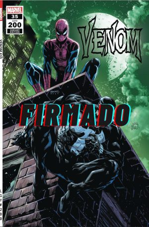 Venom Vol 4 #35 Cover Y Hero Initiative Humberto Ramos Variant Cover (#200) Signed by Humberto Ramos