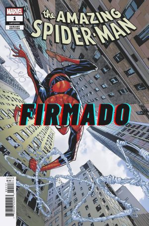 Amazing Spider-Man Vol 6 #1 Cover I Variant Humberto Ramos Cover Signed by Humberto Ramos