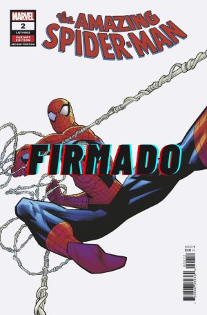 Amazing Spider-Man Vol 5 #2 Cover C 2nd Ptg Variant Ryan Ottley Cover Signed by Ryan Ottley