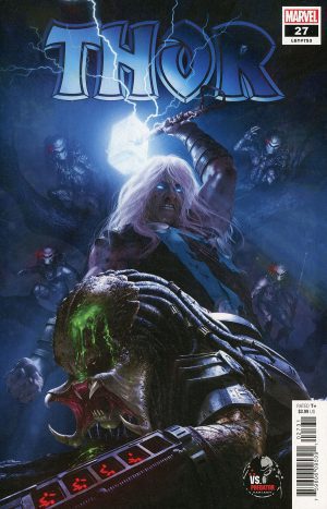 Thor Vol 6 #27 Cover B Variant Rahzzah Predator Cover