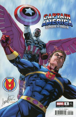 Captain America Symbol Of Truth #5 Cover B Variant Salvador Larroca Miracleman Cover