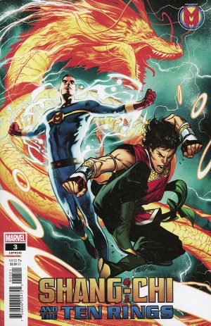 Shang-Chi And The Ten Rings #3 Cover B Variant Pepe Larraz Miracleman Cover