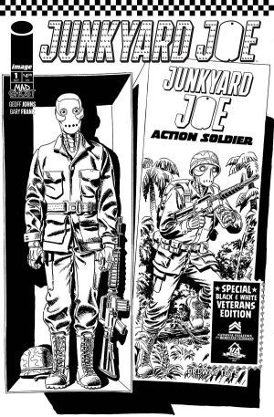 Junkyard Joe Special Black & White Veterans Edition #1 Cover D Variant Jerry Ordway Cover
