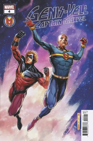 Genis-Vell Captain Marvel #4 Cover B Variant Jim Cheung Miracleman Cover