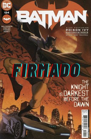 Batman Vol 3 #124 Cover A Regular Jorge Molina Cover Signed by Jorge Molina