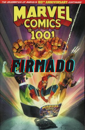 Marvel Comics #1001 Cover A Regular Rod Reis Cover Signed by Rod Reis