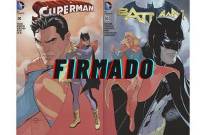 Superman/Batman #50 Cover B Midtown Comics Exclusive Terry Dodson Connecting Covers Set