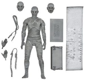 Universal Monsters The Mummy B&W Ultimate Action Figure