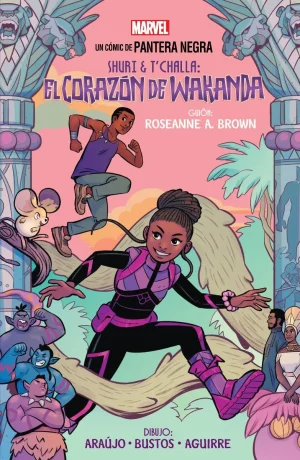 Marvel Scholastic Shuri y T'Challa: El corazón de Wakanda