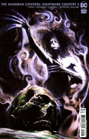 Sandman Universe Nightmare Country #5 Cover B Variant Aaron Campbell Card Stock Cover