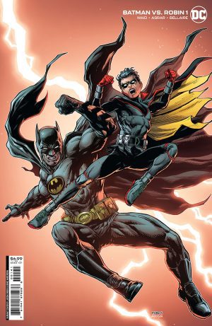 Batman Vs Robin #1 Cover D Variant Jason Fabok Card Stock Cover