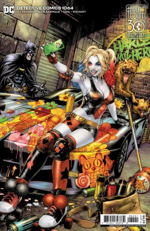 Detective Comics Vol 2 #1064 Cover C Variant Jay Anacleto Harley Quinn 30th Anniversary Card Stock Cover