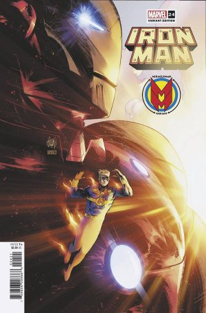 Iron Man Vol 6 #24 Cover B Variant Adam Kubert Miracleman Cover