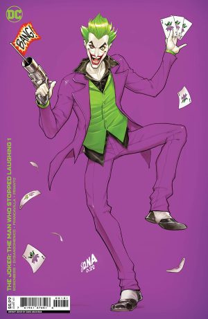 The Joker: The Man Who Stopped Laughing #1 Cover D Variant David Nakayama Madness Foil Cover