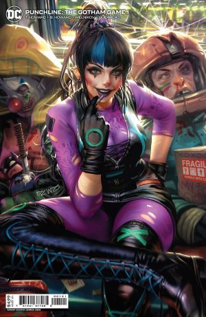 Punchline The Gotham Game #1 Cover B Variant Derrick Chew Card Stock Cover