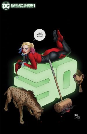 Harley Quinn 30th Anniversary Special #1 (One Shot) Cover K Incentive Frank Cho Glow-In-The-Dark Cover