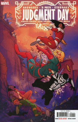 A.X.E. Judgment Day Omega #1 (One Shot) Cover A Regular Pasqual Ferry Cover