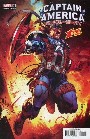 Captain America Sentinel Of Liberty Vol 2 #6 Cover B Variant Nic Klein X-Treme Marvel Cover