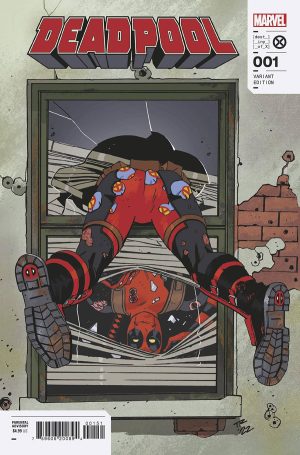 Deadpool Vol 8 #1 Cover E Variant Tom Reilly Window Shades Cover
