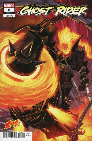 Ghost Rider Vol 9 #8 Cover B Variant Martin Coccolo X-Treme Marvel Cover