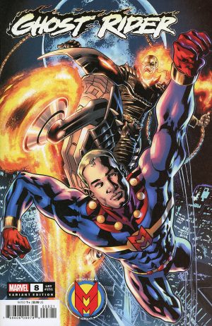 Ghost Rider Vol 9 #8 Cover C Variant Bryan Hitch Miracleman Cover