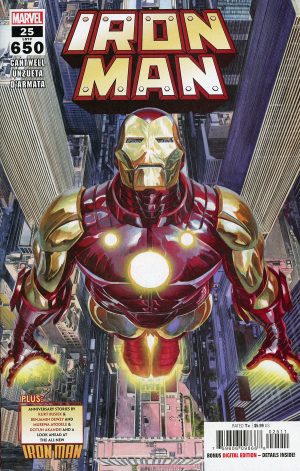 Iron Man Vol 6 #25 Cover A Regular Alex Ross Cover (#650)
