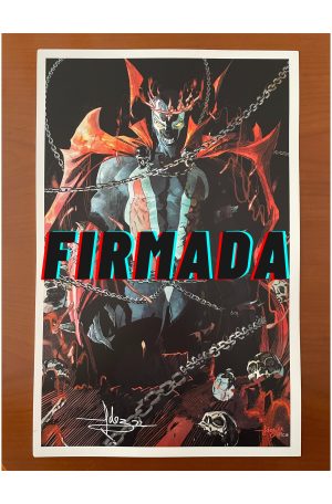 King Spawn #12 Exclusive Print Signed by Javi Fernández