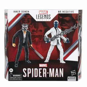 Marvel Legends Spider-Man Gameverse - Inner Demon and Mr. Negative Action Figures
