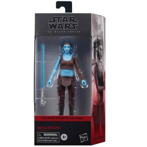 Star Wars the Black Series: SW Attack of the Clones - Aayla Secura Action Figure