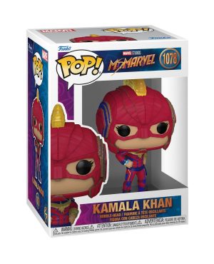 Funko Pop Marvel Studios Ms. Marvel Kamala Khan Bobble-Head