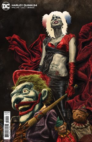 Harley Quinn Vol 4 #24 Cover B Variant Lee Bermejo Card Stock Cover