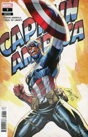Captain America Sentinel Of Liberty Vol 2 #7 Cover B Variant J Scott Campbell Anniversary Cover