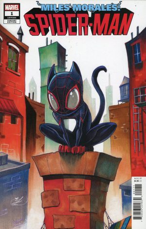 Miles Morales Spider-Man Vol 2 #1 Cover F Variant Chrissie Zullo Cat Cover