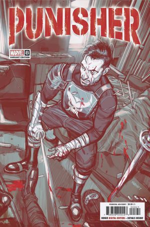 Punisher Vol 12 #8 Cover B Variant Joshua Swaby Cover