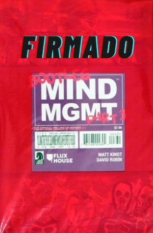 Mind MGMT Bootleg #3 Cover C Variant Laura Pérez Cover - Signed by David Rubín y Laura Pérez