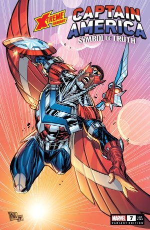 Captain America Symbol Of Truth #7 Cover B Variant Ken Lashley X-Treme Marvel Cover