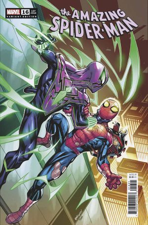 Amazing Spider-Man Vol 6 #16 Cover B Variant Ed McGuinness Dark Web Cover