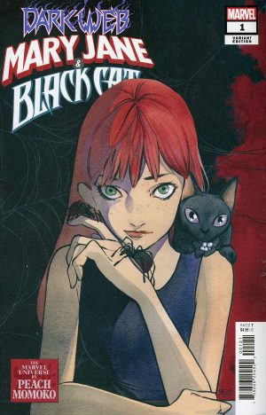 Mary Jane And Black Cat #1 Cover C Variant Peach Momoko Cover