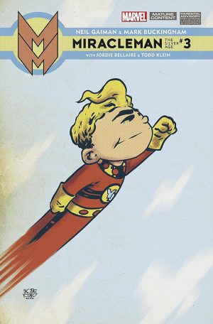 Miracleman By Gaiman & Buckingham The Silver Age #3 Cover C Variant Skottie Young Cover