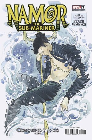 Namor The Sub-Mariner Conquered Shores #3 Cover B Variant Peach Momoko Cover
