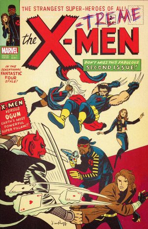 X-Treme X-Men Vol 3 #2 Cover D Variant Jim Rugg Homage Cover