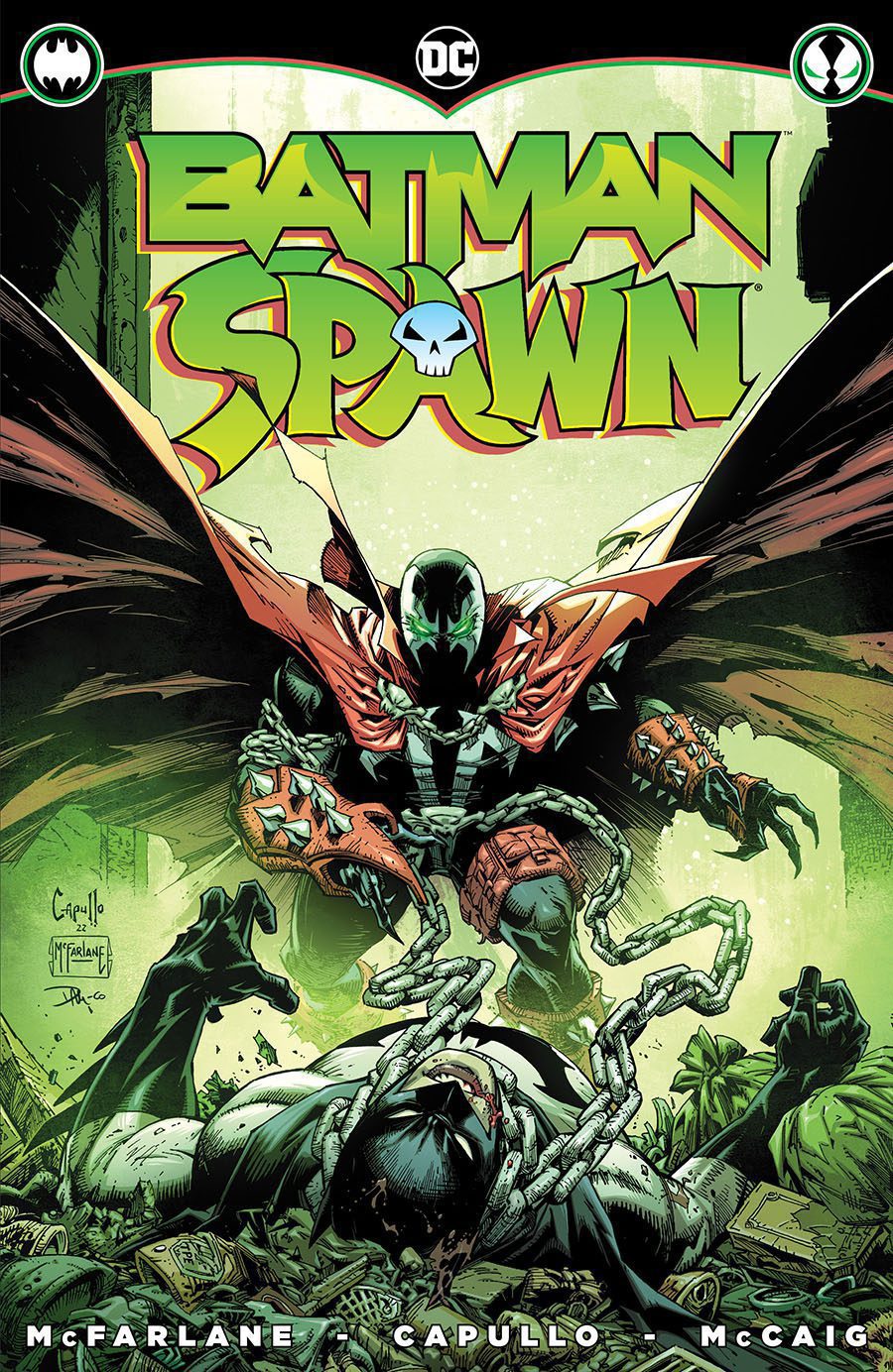 Batman/Spawn #1 (One Shot) Cover B Variant Greg Capullo Spawn Cover ⋆ ...