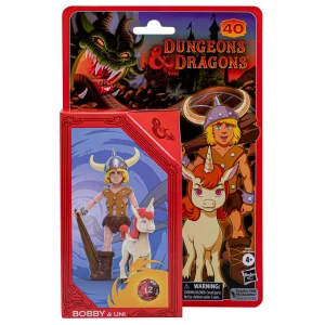 Dungeons & Dragons Cartoon Classics Bobby & Uni 2-pack Action Figure