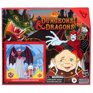 Dungeons & Dragons Cartoon Classics Scale Dungeon Master & Venger 2-pack Action Figure