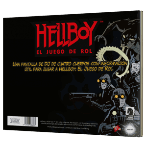 Hellboy RPG Pantalla del Director de Juego