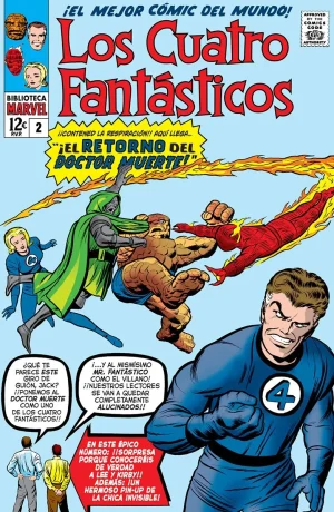 Biblioteca Marvel: Los Cuatro Fantásticos 02