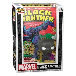 Funko Pop Comic Cover Black Panther Bobble-Head